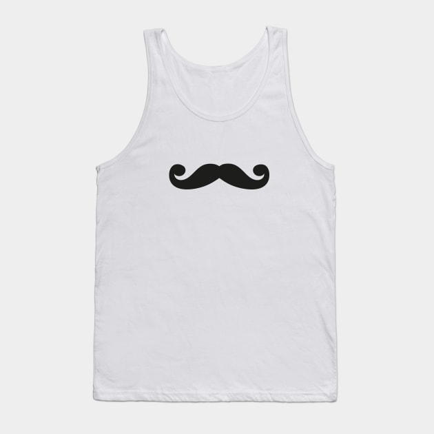 Protective Mask, White Mask With Mustache, Funny Mask, Gift For You Tank Top by BestDesigner20